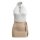 White lace-trimmed halter top with beige bodycon skirt, nightsigh lace sheer secretary outfit for women.