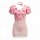 Nightsigh sexy lingerie set featuring a sheer deep v floral rose mesh bodycon mini dress, pure allure uniform style.