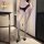 Nightsigh sheer lace over-the-knee stockings - ultra-thin sexy lingerie hosiery for women, showcased on a model wearing black...