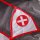 Sheer nurse lingerie set with red cross emblem and lace trim for seductive role play.