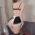 Seductive maid costume set featuring lace, ties, and corset-style sleep dress, perfect for role play.