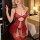 Luxury pearl-embellished lingerie set featuring sensual strapless design, delicate lace, and massage detail for womens nightw...