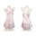 Pink leopard print lace sleep dress with removable pads, sexy bedroom lingerie for women.