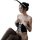 Plus Size Busty Bunny Girl Lingerie Set - Seductive Open-Crotch Cosplay Sleepwear & Costume Outfit - Product Image