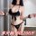 Sexy maid outfit with bow, plus size cat lady costume, lingerie set, erotic uniform