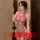 Sheer purple mesh cheongsam lingerie with high-waist ties, designed for plus sizes 80–200 lbs. seductive no-remove outfit wit...