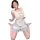 Plus size cute lingerie dress - sweet girl a-line tutu skirt, maid costume cake dress for women