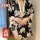 Sexy oriental dance-inspired no-remove sleepwear for women, plus size japanese kimono lingerie set with bow print, elegant fl...