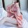 A woman sits on a bed wearing a plus-size japanese kimono print robe, featuring a deep v-neckline and floral design, perfect ...