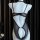 Black lace bodysuit with open crotch and sheer panels, designed for small busts, displayed on a mannequin.