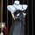 Black plus size lace chemise set with satin bow and ties, sexy bedroom-ready sleepwear on mannequin.
