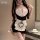 Sexy maid costume for women featuring playful design, no-remove style, perfect for role play outfits.