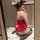 Sexy red bunny girl costume for women, featuring a cute bodysuit with rabbit ears and tail, perfect for new year role play ou...