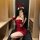 Sexy red bodysuit with sequins, bunny ears, and fingerless gloves perfect for holiday parties and date nights. plus size fest...
