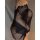 Plus size sexy lace sleepwear set - sheer transparent bedroom lingerie for curvy women