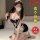 Sexy maid costume with lace details, perfect for role play outfits. plus size design offers comfort and allure.
