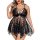 Plus size sexy lingerie set - romantic lace erotic outfit for women, -style passion ensemble