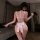 Woman wearing a plus size sexy maid costume set with a cute bow back and alluring lingerie design for flirty nights.