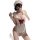 Plus size sexy maid costume set - cute & alluring cosplay uniform with apron & matching lingerie