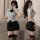 Plus size sexy police uniform costume for women - role play outfit with skirt & blouse set
