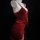 Pure & alluring chinese new year lingerie set - red hot holiday bodycon dress with matching sleepwear