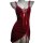 Pure & alluring chinese new year lingerie set - red hot holiday bodycon dress with matching sleepwear