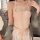 Pure & alluring hanfu lingerie set featuring sheer mesh bodice and split skirt inspired by cheongsam design, perfect for trad...