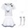 Pure & alluring jk uniform set featuring a sailor-style design with white top, pleated skirt, knee-high socks, and tie, perfe...