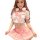 A woman models a playful jk uniform set featuring a sailor-style design with a large pink bow detail on the top and matching ...