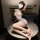 Woman posing in pure & alluring lingerie set – seductive secretary style with high heels, elegant and sensual intimate appare...