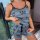 Pure & alluring womens lingerie set - sexy sleepwear set for women, qqny style bedroom outfit featuring a gray top with crown...
