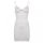 White floral bodysuit with v-neck and adjustable straps. pure & alluring sweet sexy matching lingerie set for women.