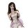 Pure & playful bunny girl lingerie set – sexy cute sleepwear outfit for women, seductive costume style with ruffles and bows