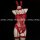 Red lace bunny lingerie set with ears, bow choker, and garter straps—playful seductive sleepwear for intimate moments.