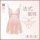 Sheer pink lace lingerie set with babydoll dress and matching thong, soft romantic french style sleepwear for women.