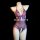 Purple lace chemise with bow detail - pure & playful lingerie set, qqny premium sensual sheer sleepwear for women
