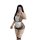 Pure & playful maid costume set - sheer lace french maid outfit with detachable apron & hairband