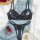 Luxury pure-seduction lingerie set featuring sheer lace open-cup top and crotchless design, perfect for intimate wear.