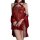 Pure & seductive chinese-inspired lingerie set featuring a vintage hanfu belly dance bodysuit with sheer mesh sleep dress, pe...