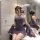 Elegant autumn winter erotic lingerie featuring a pure and seductive lace qqny cheongsam bodycon dress with intricate floral ...