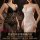 Two models in black and white lace sleep dresses with adjustable straps, showcasing the pure & seductive lace sleep dress - s...