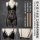 Sheer black lace babydoll nightgown with deep v-neck, adjustable straps & scalloped hem — elegant sleep dress for women.