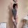Pure & seductive lingerie bodysuit - role play costume with open-crotch design, no-remove styling