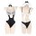 Pure & seductive lingerie set - busty-free lace maid costume sleepwear bodysuit for women featuring black swimsuit with lace ...
