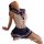 A woman poses in a stylish, modest yet sexy student-style jk uniform sleepwear set. the design features a sailor collar, plea...