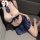 Woman wearing pure & seductive lingerie set - sexy jk uniform style bodycon skirt outfit for women, featuring lace bra and na...