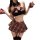 Sexy jk uniform lingerie set with plaid skirt, crop top, and matching accessories for women. pure & seductive qqny style outf...