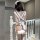 Sexy maid costume set featuring no-remove design, perfect for role play with elegant white accents and black trim.
