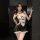 Sexy maid costume with lace details, perfect for cosplay, date night, or themed parties. includes corset-style top and skirt.