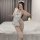 Pure & seductive maid sleep dress - strapless erotic costume set for role play & intimate nights, featuring a charming maid o...